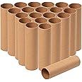 MALANI STORES Cardboard Tubes Craft Roll, Empty Toilet Paper Rolls for Classroom Projects, Art DIY Craft, Brown, 1.5 x 1.5 x 10 inches - Pack of 10 pcs