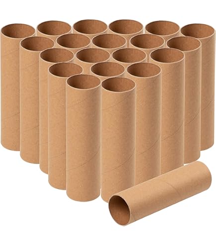 Aromeili Postal Tubes With Caps, 6 Pack 3x36 Inch And 2x30 Inch Kraft Paper Poster Tubes For Shipping Packaging Round Packaging Cardboard Mailing Bags