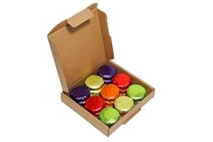 URBAN WELLBEING Luxury Vegan Chocolate Creams | 18 Assorted Fruit Flavour Fondant Dark Chocolates | Perfect Vegan Gift