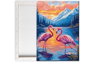 Pavemlo Peinture Par Numero Adulte Avec Cadre Oiseau - 20x30cm Paint By Numbers, Kit Artistique Facile Pour Débutants Parfait Pour La Décoration Intérieure Et Les Cadeaux Créatifs