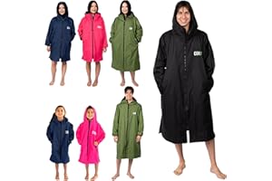 COR Surf Parka da nuoto per ragazzi e adulti, giacca da nuoto impermeabile con cerniere YKK di alta qualità e fodera morbida per asciugamani