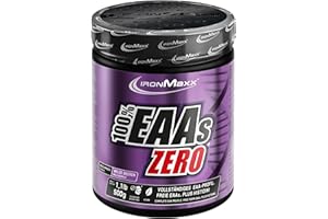 IronMaxx – EAAs Zero en Poudre – Baies sauvages 500 g – EAA Zéro Sans Sucre, Complément EAA pour Sport & Nutrition