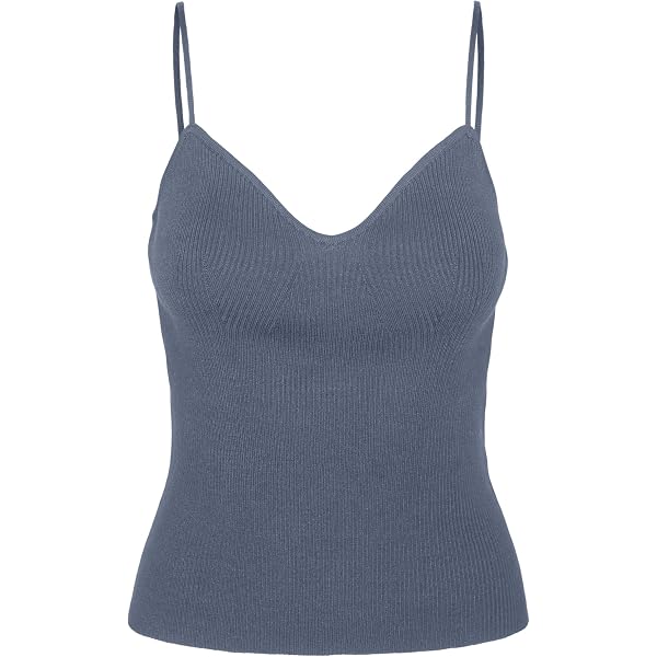 Top Femme à épaules Dénudées VERO MODA - En Tricot Viscose/polyester, Col Rond, Manches Courtes - 9