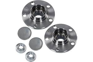 ATEC GERMANY 2x Radnabe + Radlager hinten beidseitig passend links + rechts