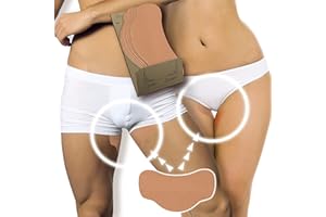 The Inventions Emporium 12 uds de Apositos Adhesivos Antirozaduras Muslos - Bandas Antirozaduras Muslos - Anti Friccion Piernas - Banda Antirozadura - Sustituto Faja Muslos