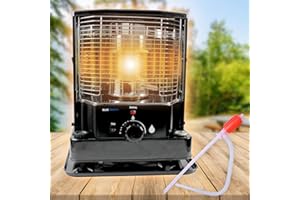 BlueCraft ZT-85 Poêle à pétrole avec pompe manuelle | Four à mèche | Chauffage de camping | Chauffage de secours sans électricité