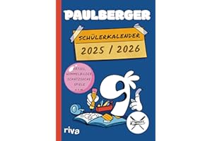 Paulberger Schülerkalender 2025/2026: Schulplaner | Hausaufgabenheft | Schülerplaner | A5 | eine Doppelseite pro Woche | von iCrimax