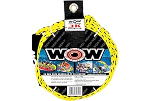 WOW SPORTS WOW World of Watersports, Tow Ropes, Floating Foam Buoys, Minimum Stretch