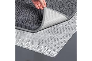 Mbsomnus Sottotappeto Antiscivolo 150x220 cm Rete Antiscivolo per Tappeti Tagliabile Tappetino Antiscivolo Senza Tracce Ferma Tappeto per Tovaglie Lenzuolo Divani Tappeti e Cassetti