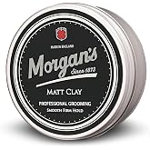 Morgan's Pomade Matt Clay Smooth Firm Hold - G&uuml;&ccedil;l&uuml; Tutuş Sağlayan Şekillendirici Kil 75 ml