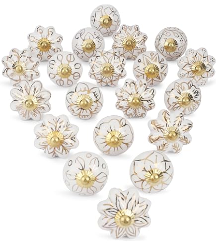 8 Pomelli Per Mobili In Rattan Naturale Runeay – Maniglie Vintage In Legno E Rattan Intrecciato, Ø40mm. Stile Boho Per Cassetti E Armadi. - 2