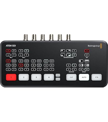 Blackmagic Design ATEM Mini Pro ISO : Amazon.it: Strumenti Musicali