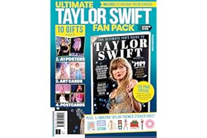 The Ultimate Taylor Swift fan pack - featuring a double sided poster; TWO art cards; postcards; and a sticker sheet