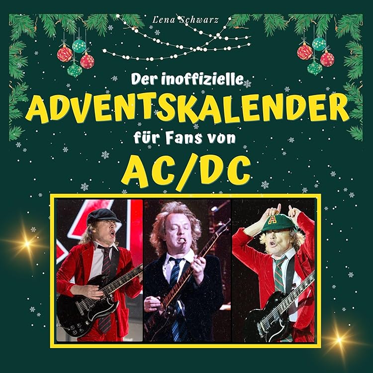 Bolsa Tote De Algodón Orgánico ACDC - 38x40 Cm, Asas 70 Cm, Impresión En Francia, Negro