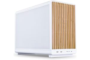 LIAN LI Caja+Mini+Tour+Micro+ATX+Lian-Li+A3-mATX+%28Blanc%2FMarrón%29