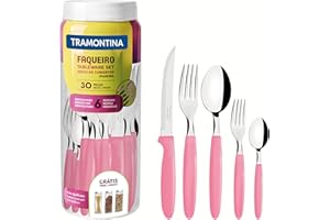 Juego de Cubiertos 30 piezas en acero inoxidable, Ipanema - Tramontina