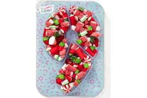 GOMMY´S FACTORY Słodycze Urodzinowe Dla Dzieci Nº9 - Candy Cukierkowa Torta Pyszna i Idealna na Urodziny, Przekąski dla Dzieci i Dekoracje Przyjęć - Kwaśna Skrzynka Cukierków Idealna na Prezent 500g