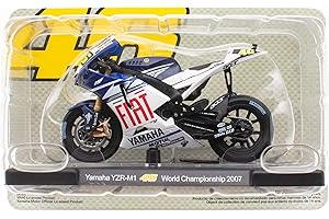 OPO 10 - Motorcycle 1/18 of The Doctor Valentino Rossi #46, reproduction compatible with Yamaha YZR-M1 - World Championship 2007 - VR017