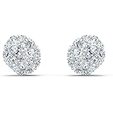 Swarovski So Cool White Rhodium Plated Stud Earrings