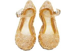 YONIER Scarpe Sandali di Vestito Principessa Ragazze Carnaval Fiesta Cosplay Halloween Plastica Comodo Da Indossare