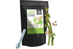 ‎FOODFROG Cissus Quadrangularis Extrakt Pulver, Ketosterone hochdosiert in Deutschland abgefüllt (100g)