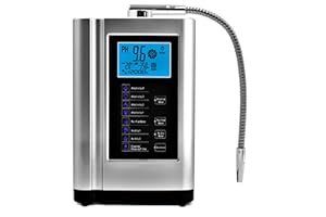 IRAYER Tyent Alkaline Water Ionizer - PH 3.5-10.5, Up to -500mV ORP, 8000L Filter, 7 Settings, Auto-Clean, Voice Control