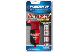 CYANOLIT 5233300002 Puissance Seringue Colle bi-composants, Transparent, 12 ml
