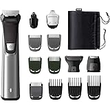 Philips 14-in-1 Multigroom MG7745 / 15, beard trimmer, hair clipper, body hair trimmer, ear and nose hair trimmer, self-sharp