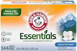 ARM & HAMMER Weichspülerblätter, Bergregen, 144 Karat