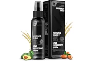 The Beard Struggle - Viking Shield Beard & Hair Heat Protectant Spray - Beard Spray for Men, Ease on Styling Beard Hair - Prevents Damage & Breakage for Hair & Beard