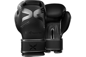 8XSPORTS MOVE ON 8xSports Boxing Gloves, Maya Hide Leather, Professional Training Sparring, MMA Gloves Mua Thai Kickboxing Fighting, Punching Bag Focus Mitts Pads Men Women