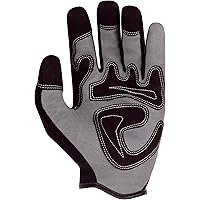 (12 Paar) teXXor Handschuhe Kunstlederhandschuhe Tucson 12 x schwarz/grau 7