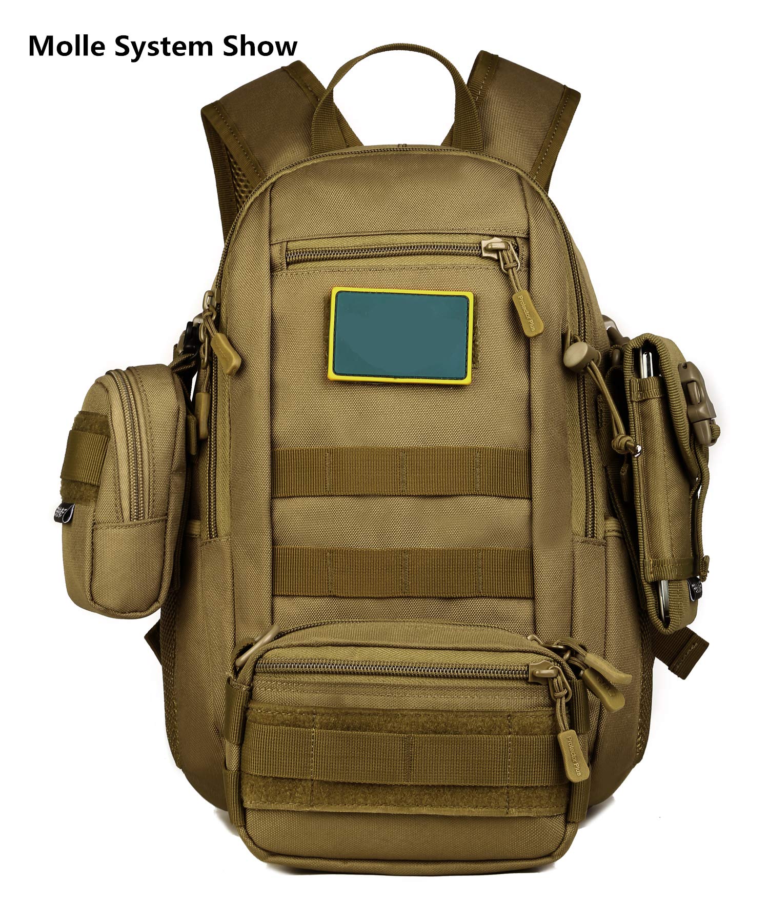 Yakmoo Mini Zaino d'Assalto Impermeabile Zainetto Sportivo Militare Tattico  Molle Sistema Borsa da Studente 12L per… - You Combat