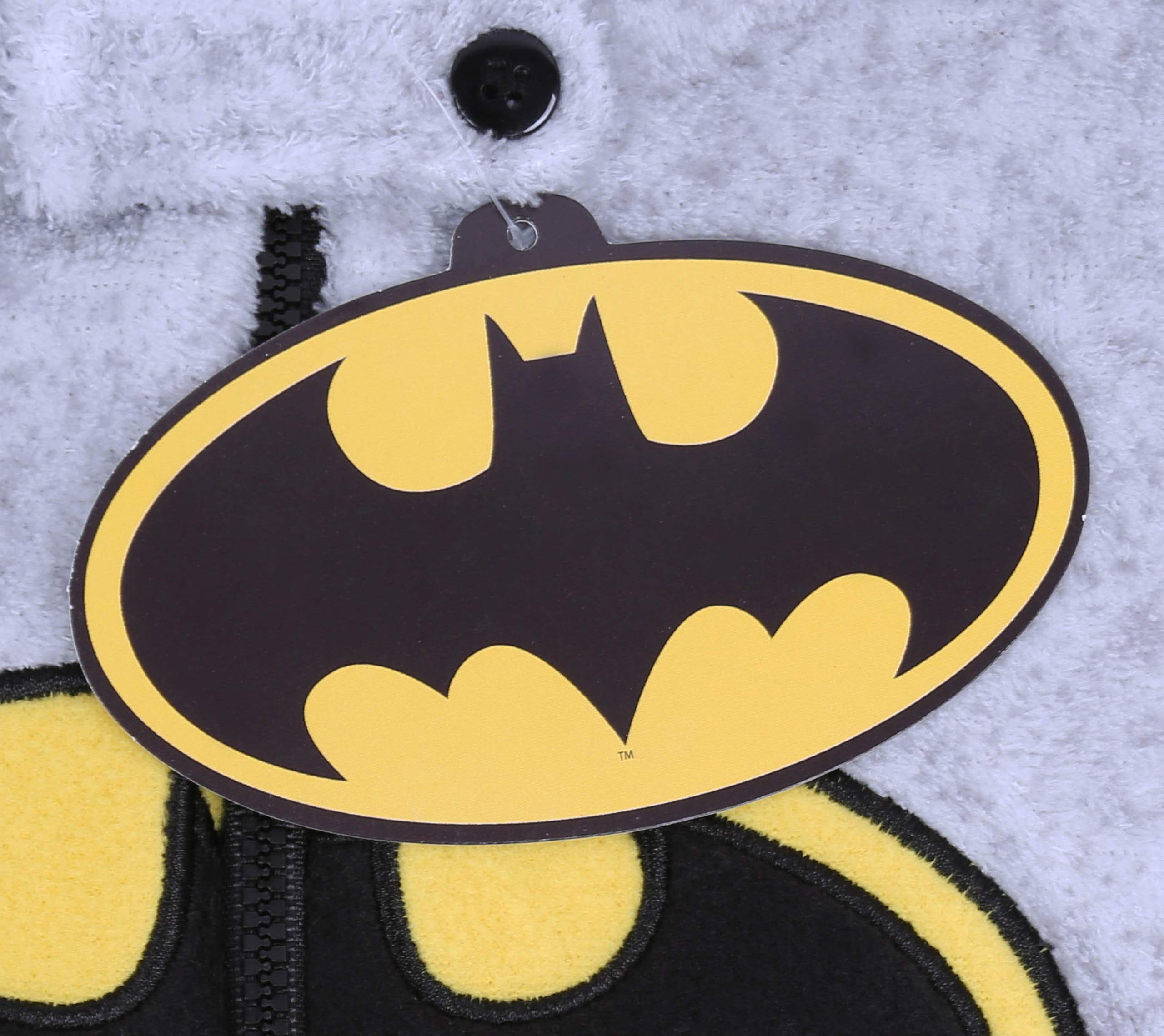 Batman-DC-COMICS-Grauer-einteiliger-Schlafanzug