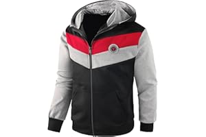 Ywenaisy Sweats Garçon Sweats à Capuche Garçon Sweat Zippé Garçon Veste zippé Garçon Sweat Enfant Garçon Pull Zip Garçon Sweatshirts Garçon Veste Sweat Garçon éte 8-16 Ans et Hauteur 116-170 CM