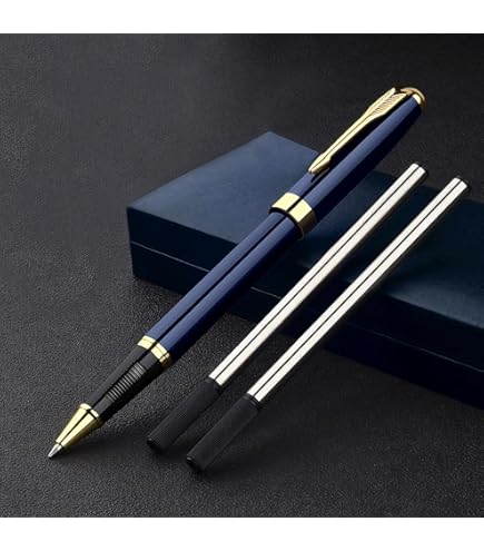 Bamboo Set Of Ballpoint Pen And Pen With Wheat Straw Clip In A Paper