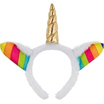 Set De 3 Serre-tête Licorne – Oreilles, Corne Et Fleurs – Pour Anniversaire, Carnaval, Fête