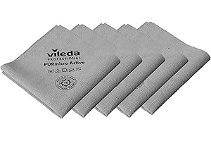 Vileda Professional Bayeta Purmicro Active Gris 5 Unidades