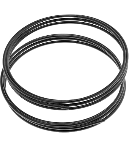 Tuyau De Frein Acier Cuivré AUPROTEC - Ø6mm, Gaine Noire, Longueur Au Choix
