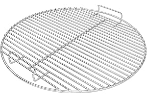 Denmay 7432 44,5 CM Barbecue Grille de Cuisson pour Grils à Charbon Weber 47 cm, jom Barbecue Grill, Smokey Mountain Cooker Smoker, Bar-B-Kettle et One-Touch