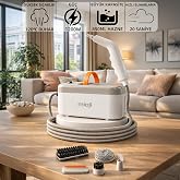 Mioji ST6 20 Saniyede Hızlı Buhar &Ccedil;ıkışı 5.5 Bar 1200W Buharlı Temizlik Makinesi