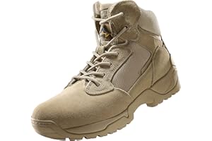 NORTIV 8 Hommes Bottes de Combat Militaires Bottes Tactiques Randonnée Chaussures