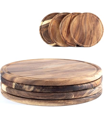 Tablero De Porción De Madera De Zassenhaus Acacia Con Mango, | Cuotas