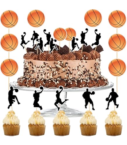60 Basketball-Süßigkeitentüten Für Mottopartys | OPP-Material, 24,9x16 Cm | Geschenktüten Für Kindergeburtstage & Teamfeiern