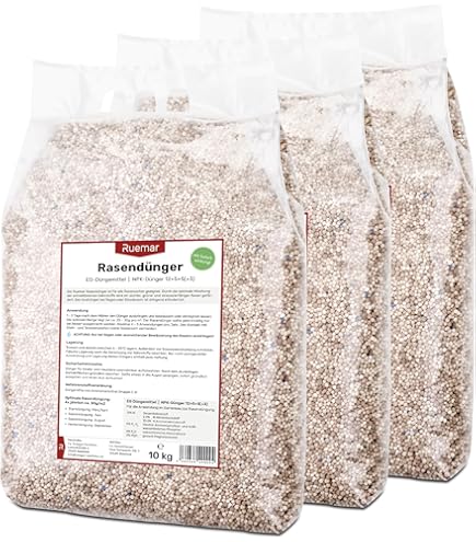Hamann Rasendnger - Stickstoffbetonter Mehrnhrstoffdnger zur Pflege  Ihrer Grnanlagen - 12,5 kg Sack : Amazon.de: Garten