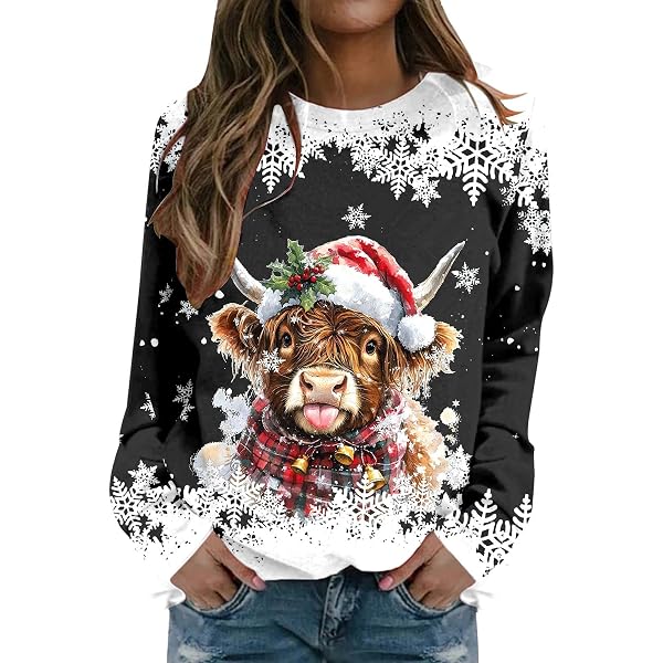 NATOLI Highland Cow Sweatshirt C*rhartt Inspired Western