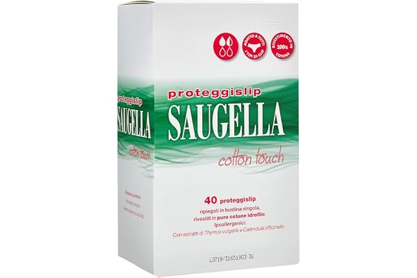 Saugella - Lot de 40 protège-slips