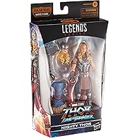 Marvel Hasbro Legends Series - Mighty Thor, action figure collezionabile da 15 cm, ispirata al film Thor: Love and Thunder, i