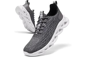 TIANZEBEN Men's Shoes Trainers Sports Shoes Running Tennis Walking Shoes Gym Trainers Leisure Fashion Lightweight Breathable