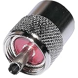 AERZETIX connettore maschio/femmina UHF PL-259 per cavo RG58 ad avvitare